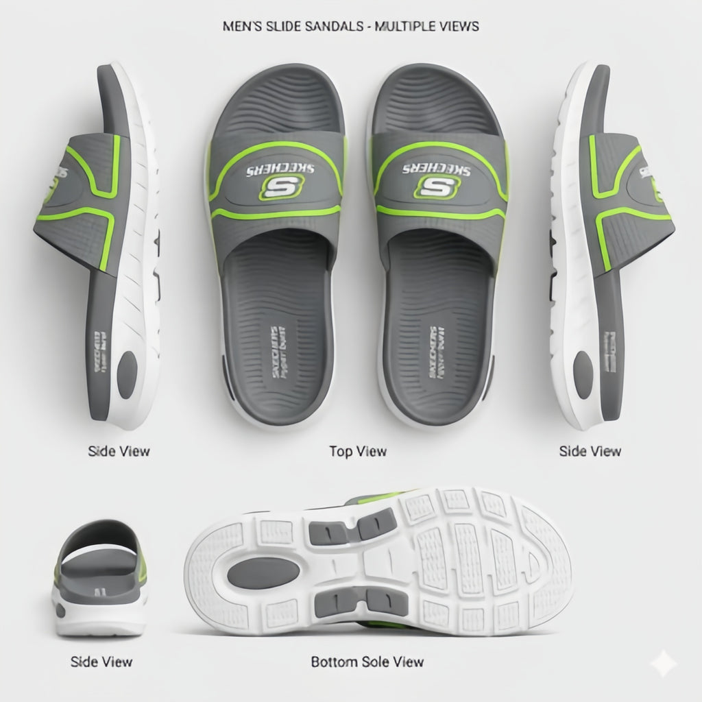 premium men’s slide sandals