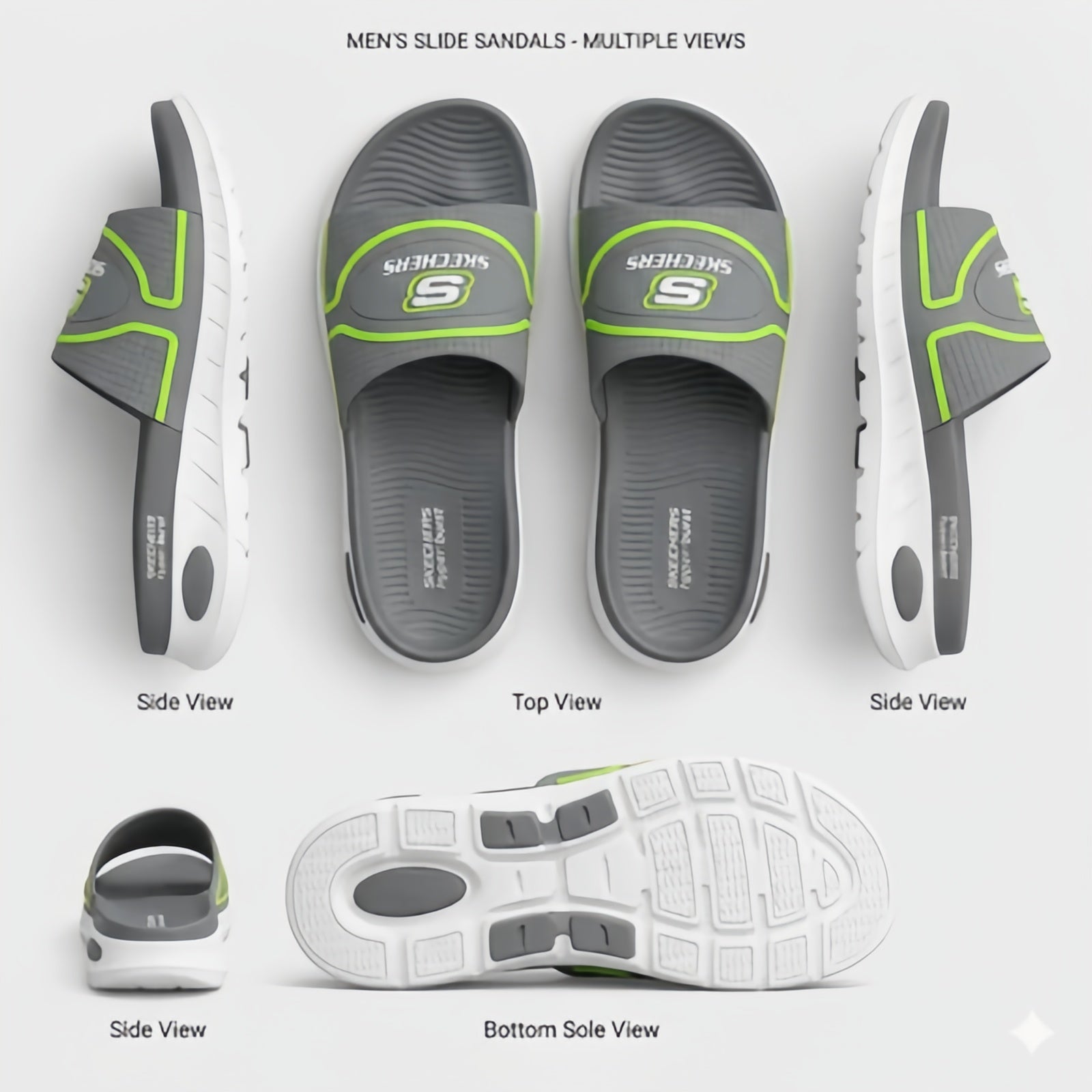 premium men’s slide sandals